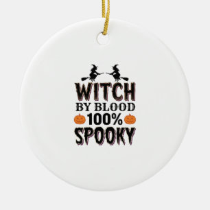 Hexen-DNA-Design Gruseliger Halloween-Humor_1 Keramik Ornament