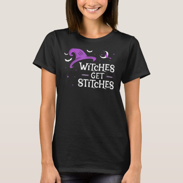 Hexen erhalten Stitches T-Shirt (Vorderseite)