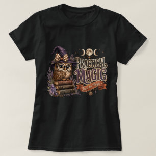 Hexen-Eule-Zauber-und-Trank-Shirt, Süßes magisches T-Shirt