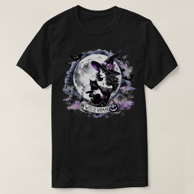 Hexen Frauen T-Shirt (Design vorne)