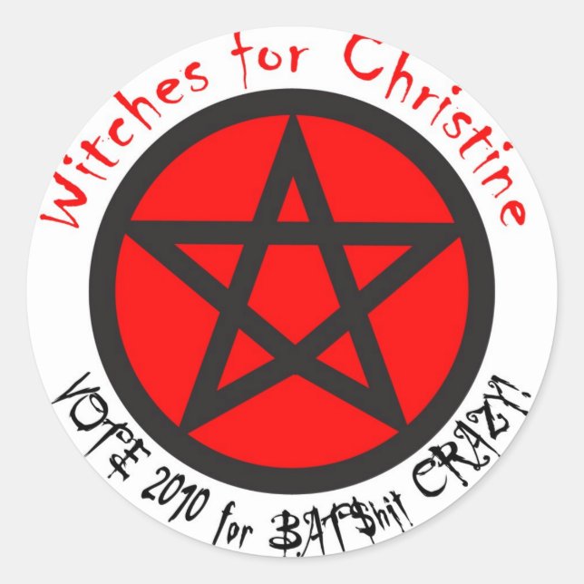 Hexen für Christine Sticker (Vorderseite)