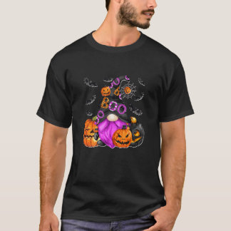 Hexen-Gnom-Zauber-Grafik-Kinder-Fledermäuse-Muster T-Shirt