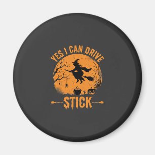 Hexen Halloween Aufkleber Grafik_1 Magnet