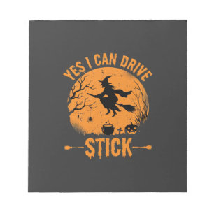 Hexen Halloween Aufkleber Grafik_1 Notizblock