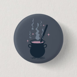 Hexen-Halloween-Kessel-Magie Button