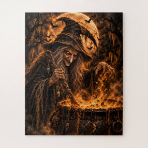 Hexen-Halloween-Kostüm-Party