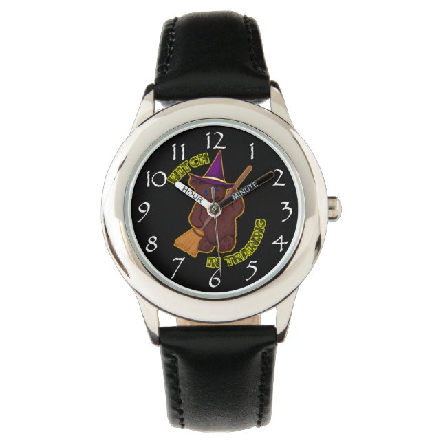 Hexen in der Ausbildung Armbanduhr (Vorderseite)