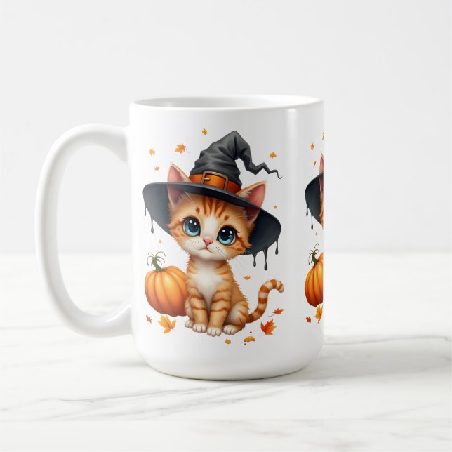 Hexen-Kitty  Kaffeetasse (Links)