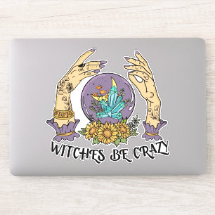 Hexen können verrückt sein Sticker