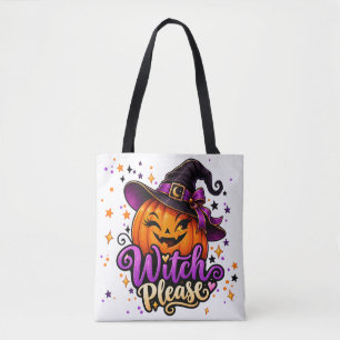 Hexen-Kürbis-Halloween-Tasche Tasche