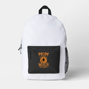 Hexen-Mama Halloween-Design Bedruckter Rucksack