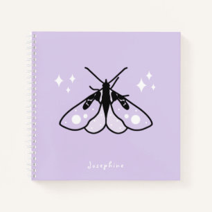 Hexen-Motiv Notizbuch mit personalisierter Widmung
