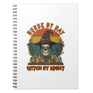 Hexen-Nacht-Halloween-Totenkopf-Potionen_1 Notizblock