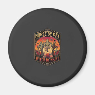Hexen-Nacht-Kreuz-Hände-Halloween_1 Magnet