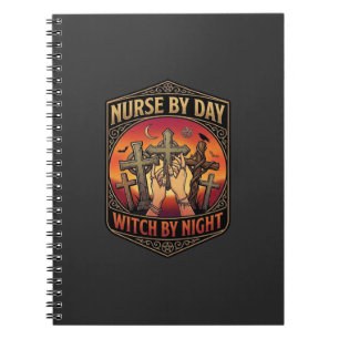 Hexen-Nacht-Kreuz-Hände-Halloween_1 Notizblock