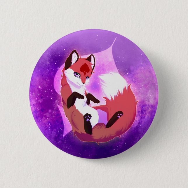 Hexen ohne Ruhm: Fox! Astra Abzeichen Button (Vorderseite)
