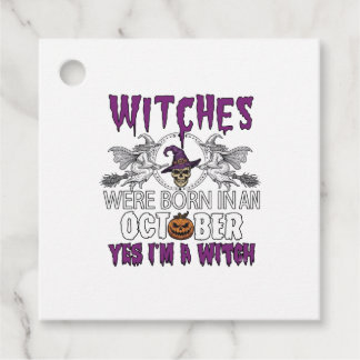 Hexen Oktober Halloween Totenkopf Hexenhut Kürbis_ Geschenkanhänger