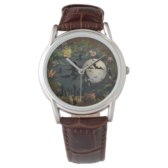 Hexen Party Night Armbanduhr (Vorderseite)