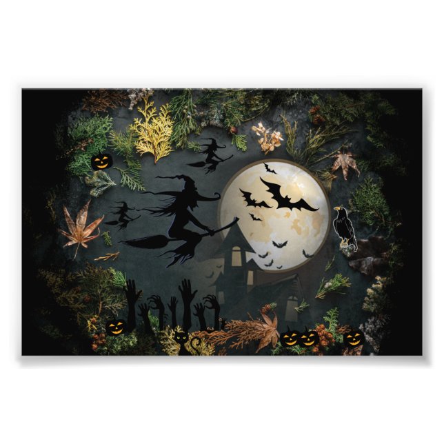 Hexen Party Night Fotodruck (Vorne)