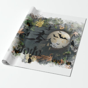 Hexen Party Night Geschenkpapier