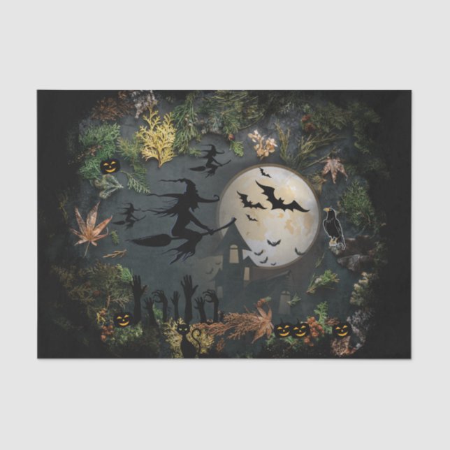 Hexen Party Night Seidenpapier (Vorderseite)