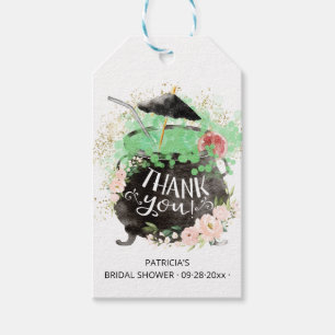 Hexen-Punsch-Cocktail Halloween-Brautparty Geschenkanhänger