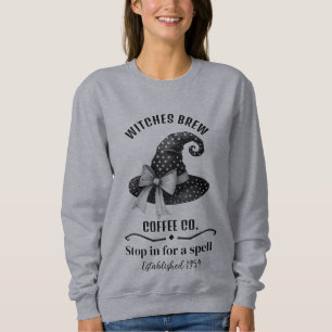 Hexen reißen Kaffeepause für einen Zauberhutthut e Sweatshirt