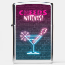 Hexen Retro 80er Halloween Zippo Feuerzeug