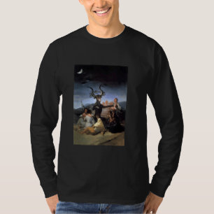 Hexen Sabbat (Brujas sábado) von Francisco Goya T-Shirt