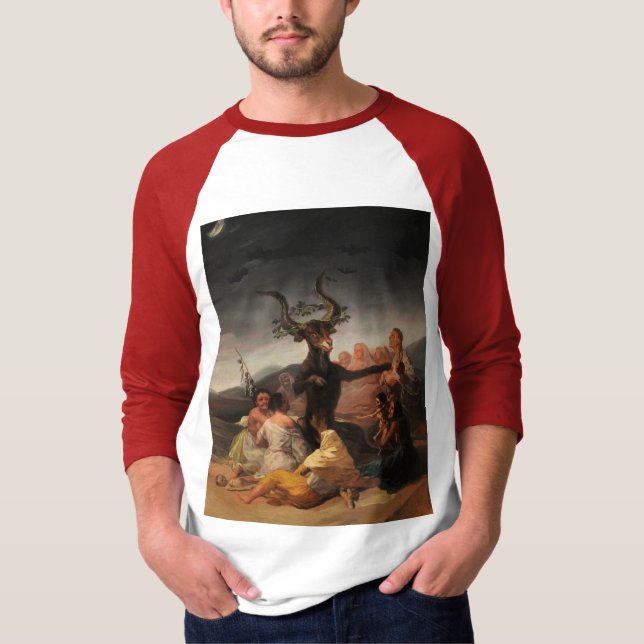 Hexen' Sabbat von Francisco de Goya T-Shirt (Vorderseite)