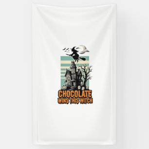 Hexen-Schokoladen-Shirt Süße Halloween-Leckerei-De Banner