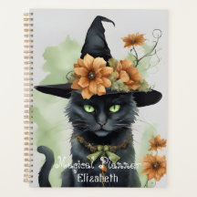 Hexen Schwarze Katzenbraun Blume Magisch