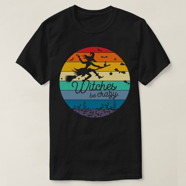 Hexen sind verrückt 3 T-Shirt (Design vorne)