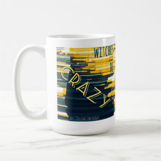 Hexen sind verrückte (gelbe) Tasse