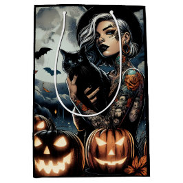 Hexen-Themed-Halloween-Party Mittlere Geschenktüte