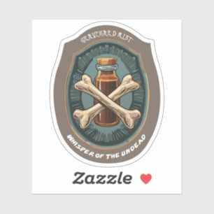 Hexen-Tränke-Siegel Aufkleber