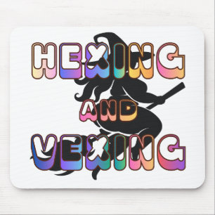 HEXEN UND ÄRGERN für die Plus Size Hexe Mousepad