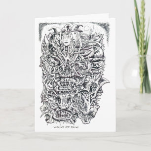 Hexen und Teufel, von Brian Benson  Karte