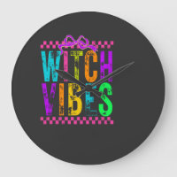 Hexen-Vibes Halloween-Neon-Karo-Bogen