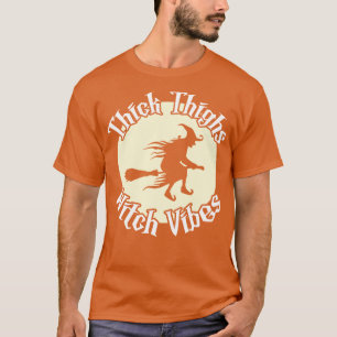 Hexen-Vibes Halloween Vollmond Hexe T-Shirt