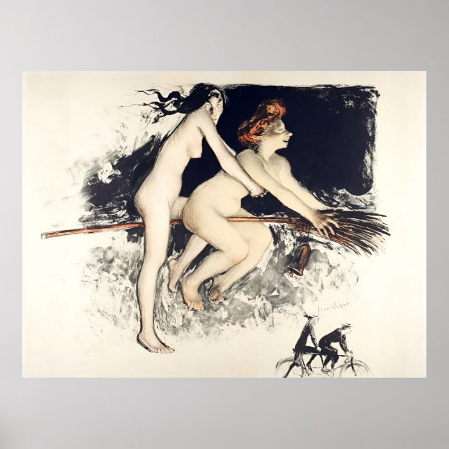 Hexen von Jean Veber 1900 Poster (Vorne)
