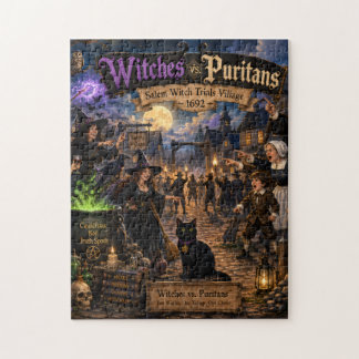 Hexen vs. Puritaner™ | Salem Hexenprozesse-Puzzle