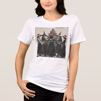 Hexen-Weihnachtsmädchen werden Mädchen sein Meme T Tri-Blend Shirt