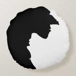 Hexen Yin Yang Halloween Rundes Kissen