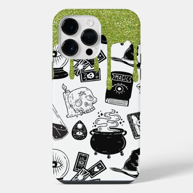 Hexen-Zauber iPhone 14 Pro Max Hülle (Rückseite)