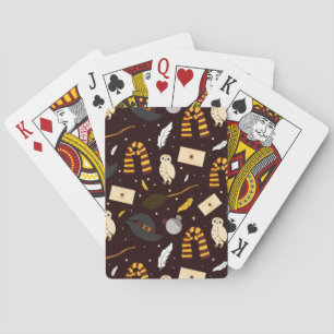 Hexen, Zauberer und Zaubermuster Spielkarten