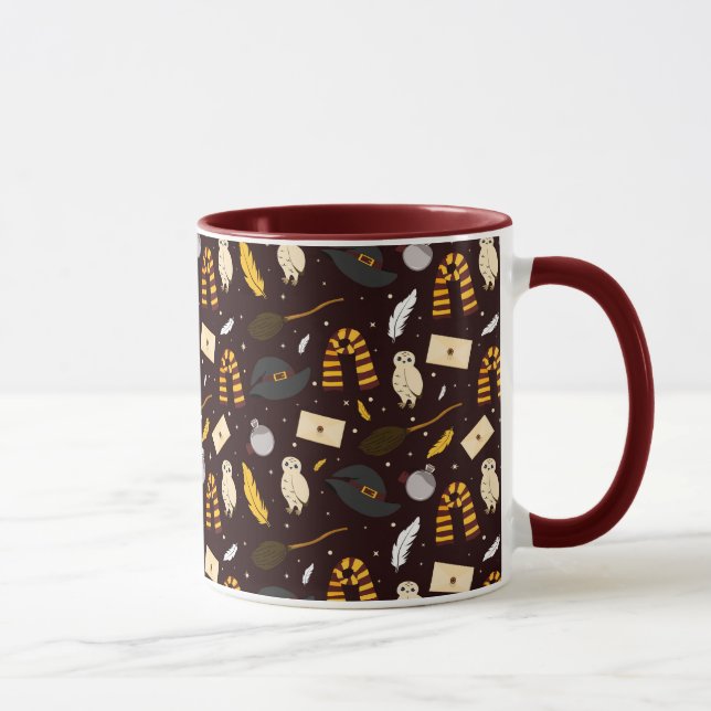 Hexen, Zauberer und Zaubermuster Tasse (Rechts)