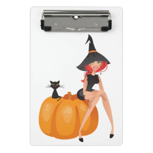HEXEN ZU HALLOWEEN MINI KLEMMBRETT