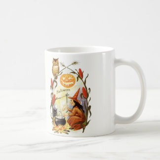 Hexenbräu Vintage Halloween Kaffeetasse