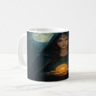 Hexenbraue - Mondlicht-Zauberkunst mit Glühwürmche Kaffeetasse